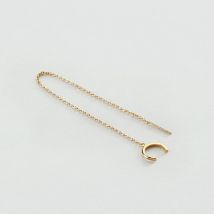 Piercing Ear Cuff Rolling - Doré - Taille Unique - Argent 925/1000 - Agatha Paris