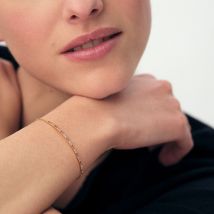 Bracelet Souple Rainbow - Multicolore / Doré - Taille Unique - Argent 925/1000 doré 750/1000 - Oxyde de zirconium - Agatha Paris