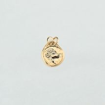 Pendentif Belier Zodiaque - Doré - Taille Unique - Etain doré 750/1000 - Agatha Paris