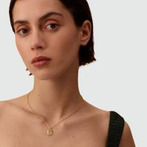 Collier Ras Du Cou Astree - Doré - Taille Unique - Etain doré 750/1000 - Agatha Paris