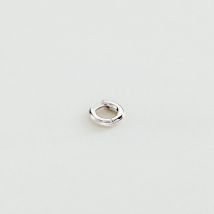 Piercing Créole Dodue - Argenté - Taille Unique - Argent 925/1000 rhodié - Agatha Paris