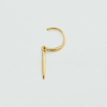 Piercing Puce Mix& Match - Doré - Taille Unique - Argent 925/1000 - Agatha Paris