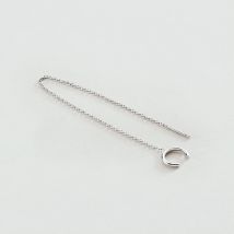Piercing Ear Cuff Rolling - Argenté - Taille Unique - Argent 925/1000 - Agatha Paris