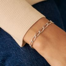 Bracelet Souple Argent - Argenté - Taille Unique - Argent 925/1000 - Agatha Paris