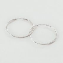 Créoles Creola - Argenté - Taille Unique - Argent 925/1000 - Agatha Paris