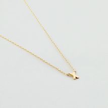Collier Ras Du Cou Abc - Doré - Taille Unique - Argent 925/1000 doré 750/1000 - Agatha Paris