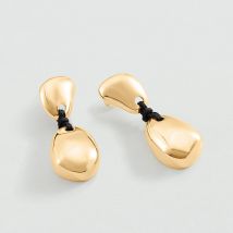 Boucles D'Oreilles Pendantes Odyssee - Doré - Taille Unique - Laiton doré 750/1000 - Agatha Paris