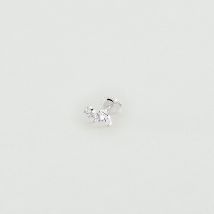 Piercing Puce Amas - Argenté - Taille Unique - Argent 925/1000 rhodié - Oxyde de zirconium - Agatha Paris