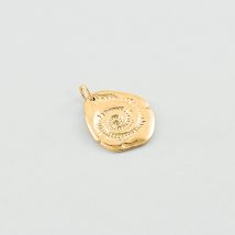 Pendentif Coquillage - Doré - Taille Unique - Etain doré 750/1000 - Agatha Paris