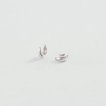 Créoles Mabillon - Argenté - Taille Unique - Argent 925/1000 rhodié - Agatha Paris