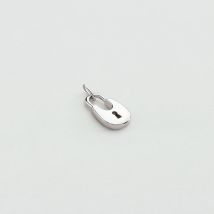 Pendentif Padlock - Argenté - Taille Unique - Argent 925/1000 - Agatha Paris