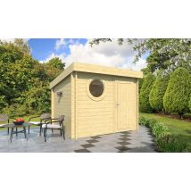 Gartenhaus Lorient A | 275x230 cm | Pultdach | Wandstärke 44 mm
