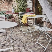 alinea Table de jardin pliante vert olivier L70cm (2 places) - Cervione