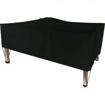 alinea Housse de protection pour table - noir - (L170x110xH60cm) - Rians
