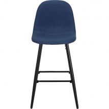 alinea Lot de 2 chaises de bar - bleu figuerolles h66cm (prix unitaire : 119.0 euros) - Loana