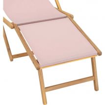 alinea Repose pieds pour chilienne udina - rose salina - Udina