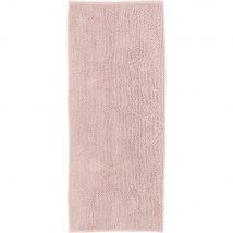 alinea Tapis de bain chenille en polyester - rose rosa 50x120cm - Picus