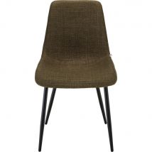 alinea Lot de 2 chaises en tissu et métal - vert cedre (prix unitaire : 129.0 euros) - Callas