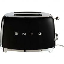 alinea Toaster SMEG 2 tranches en acier - noir - Smeg