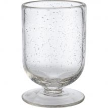 alinea Lot de 6 verres à pied en verre bullé 25cl - transparent (prix unitaire : 9.0 euros) - Goulado