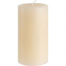 alinea Bougie cylindrique - blanc- H15cm - Figueira