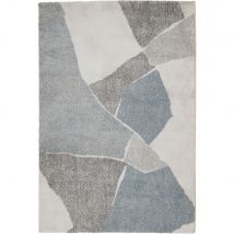 alinea Tapis shaggy à motifs abstraits 160x230cm - gris - Rekia