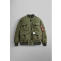 Alpha Industries - Multi Pocket Flight Jacket Jacken für Männer - Größe XS - Grün