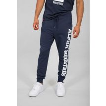 Big Letters Jogger Pants for Men - Size M - new navy - Alpha Industries