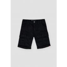 Alpha Industries - Crew Short Shorts for Kids - Size 8 - black