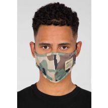 Alpha Industries - Tactical Face Mask Stoffmasken - Woodland Camouflage