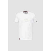 Alpha Industries - Basic T ML Foil Print T-Shirt & Polos for Men - Size XL - white