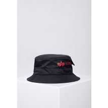 Alpha Industries - Utility Bucket Hat Bonnets & écharpes - Noir/Rouge