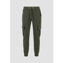 Alpha Industries - Terry Jogger Pants for Men - Size XL - dark olive