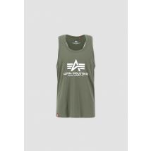 Alpha Industries - Basic Tank BB T-Shirt pour homme - Taille 2XL - Vert