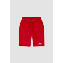 Alpha Industries - Basic Jogger Short SL /Teens Jogger Shorts for Kids - Size 14 - speed red