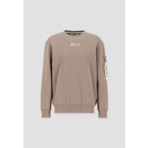Alpha Industries - Organics EMB Sweater Sweatshirt für Männer - Größe 2XL - Braun
