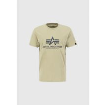 Alpha Industries - Basic T-Shirt da uomini - Taglia 3XL - Verde oliva