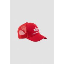 Alpha Industries - Basic Trucker Cap Caps - speed red