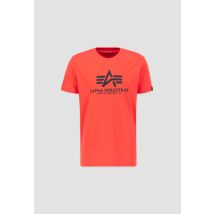 Alpha Industries - Basic T-Shirt für Männer - Größe 2XL - Blau/weiß