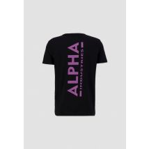 Alpha Industries - Backprint T T-Shirt für Männer - Größe XL - Schwarz