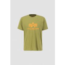 Alpha Industries - Basic T-Shirt für Männer - Größe 4XL - Khakigrün