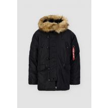 Alpha Industries - N-3B (HERITAGE) Winter jacket for Men - Size S - black