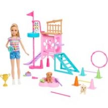 Barbie Family & Friends Stacie''s Puppy Playground Spielset, Puppe
