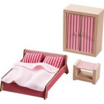 Little Friends - Puppenhaus-Möbel Schlafzimmer für Erwachsene, Puppenmöbel