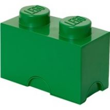 LEGO Storage Brick 2 grün, Aufbewahrungsbox