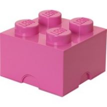 LEGO Storage Brick 4 pink, Aufbewahrungsbox