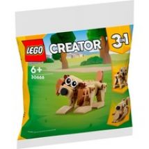 30666 Creator 3-in-1 Geschenkset mit Tieren, Konstruktionsspielzeug