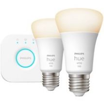 White Starter-Kit E27, LED-Lampe