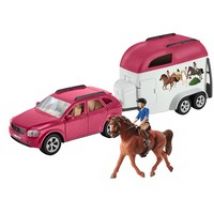 Horse Club SUV mit Anhänger, Spielfahrzeug