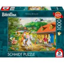 Thomas Kinkade Studios: Bibi & Tina – Spaß auf dem Martinshof, Puzzle